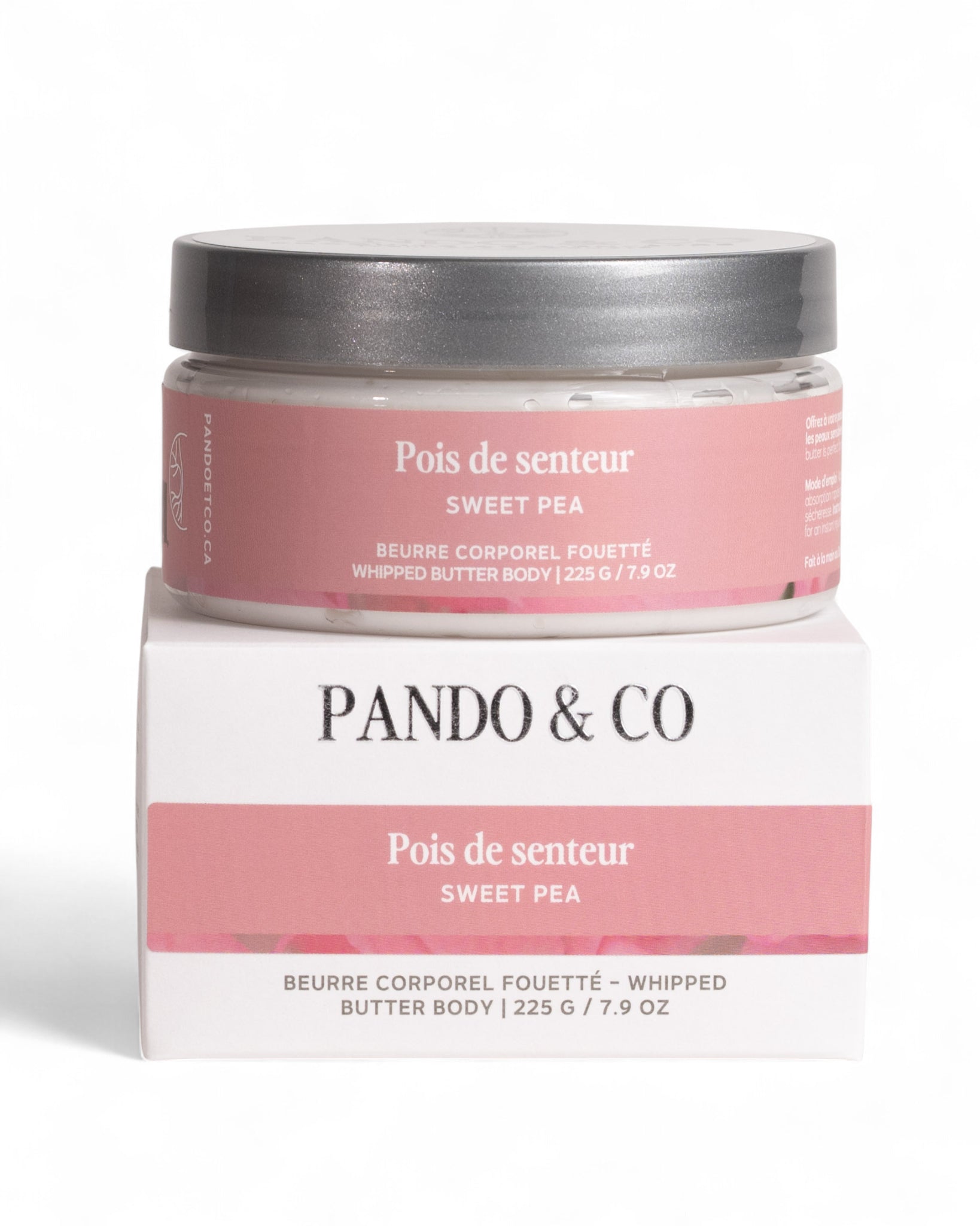 BEURRE CORPOREL FOUETTÉ - POIS DE SENTEUR - Pando & Co