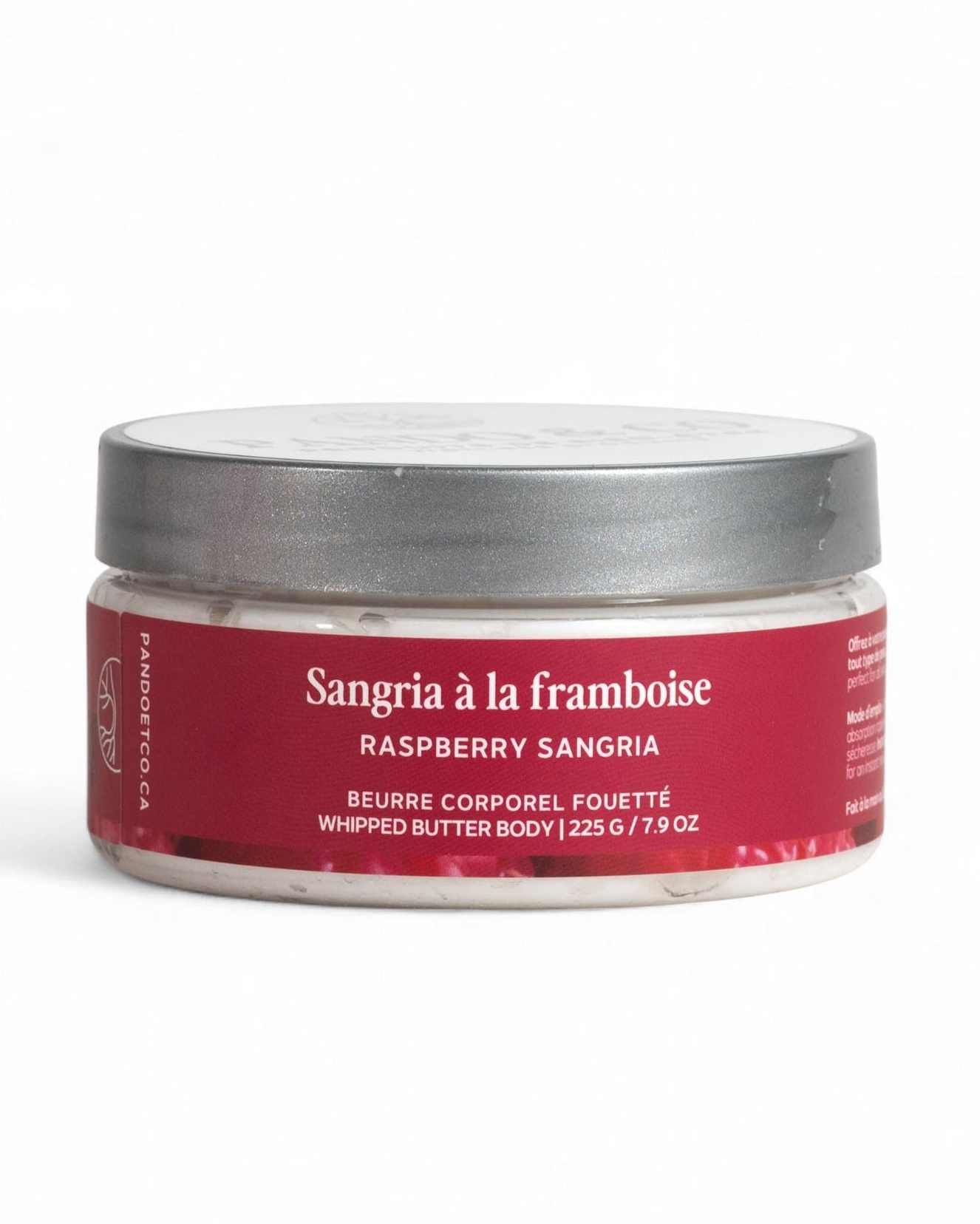 BEURRE CORPOREL FOUETTÉ | SANGRIA À LA FRAMBOISE - Pando & CO