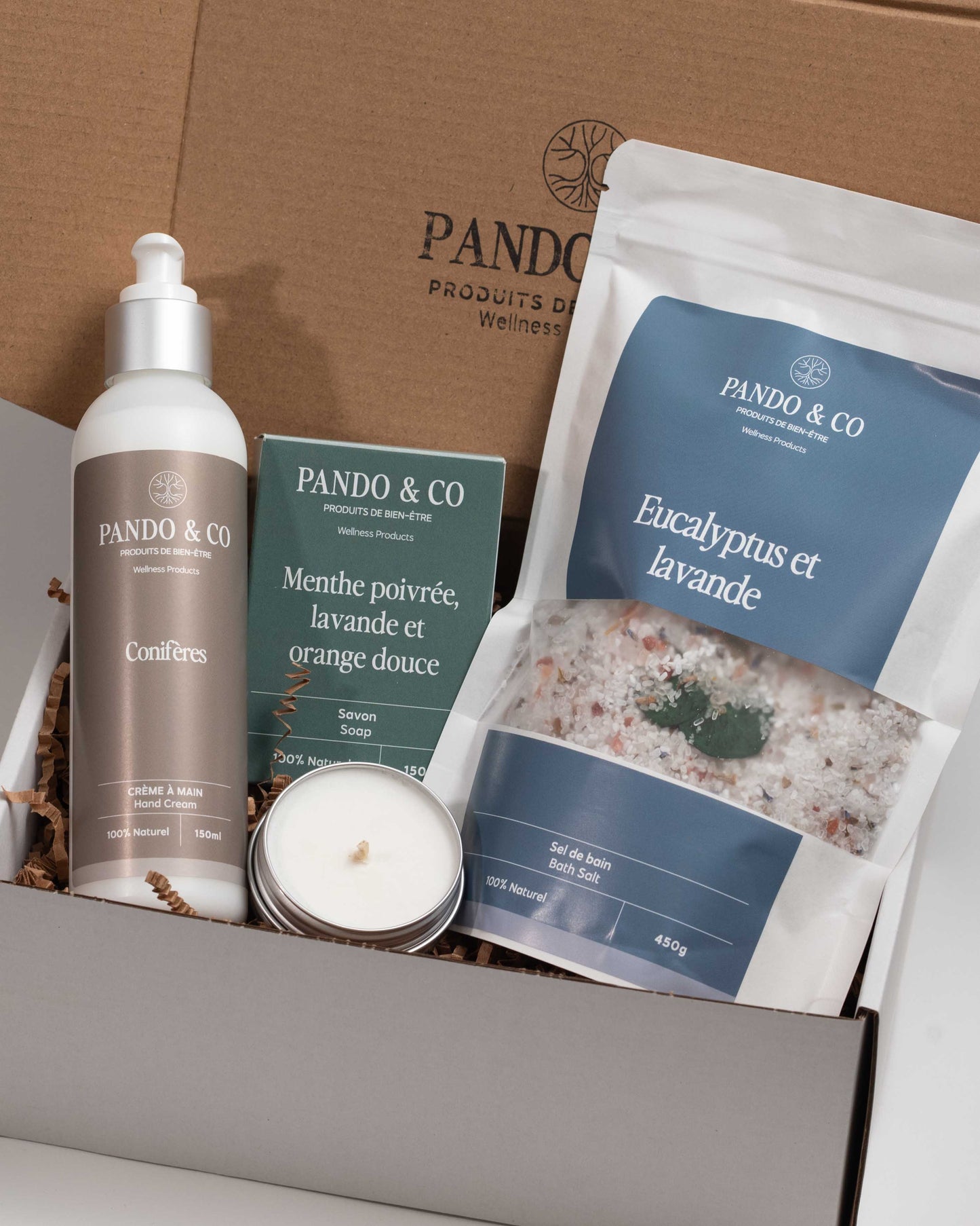 BOÎTE CADEAU - DÉTENTE ABSOLUE | PANDO & CO