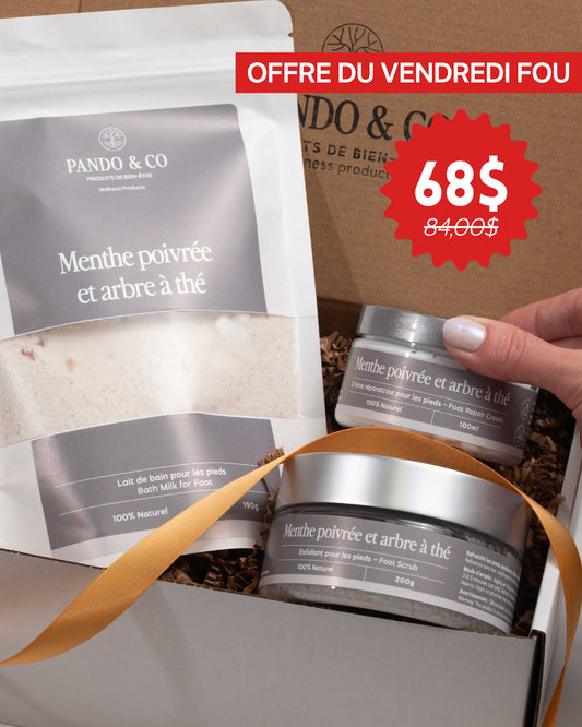 BOÎTE CADEAU | LE SOIN DES PIEDS - Pando & CO