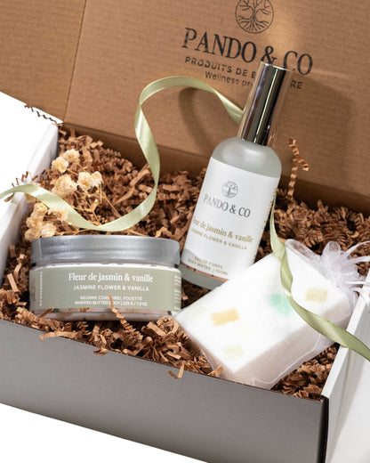 BOÎTE CADEAU - TRIO SOIN DU CORPS | Pando & CO