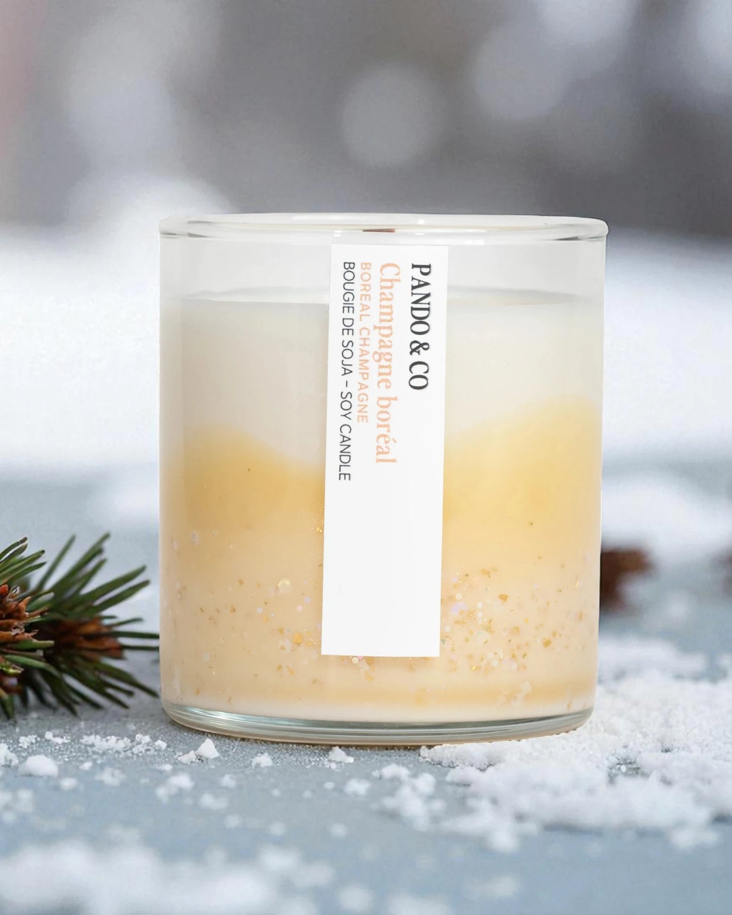 BOUGIE ARTISTE | CHAMPAGNE BORÉAL - PANDO & CO