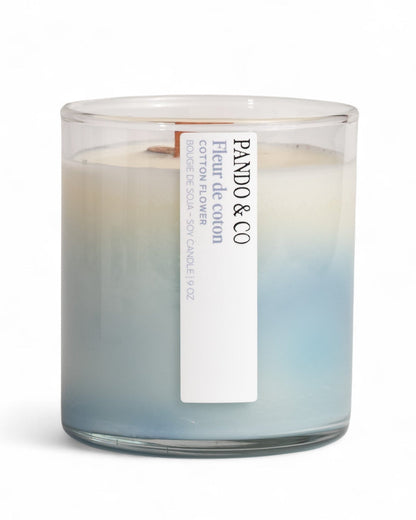 BOUGIE ARTISTE | FLEUR DE COTON - PANDO & CO
