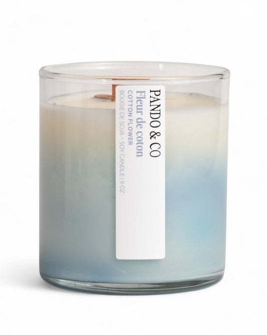 BOUGIE ARTISTE | FLEUR DE COTON - PANDO & CO