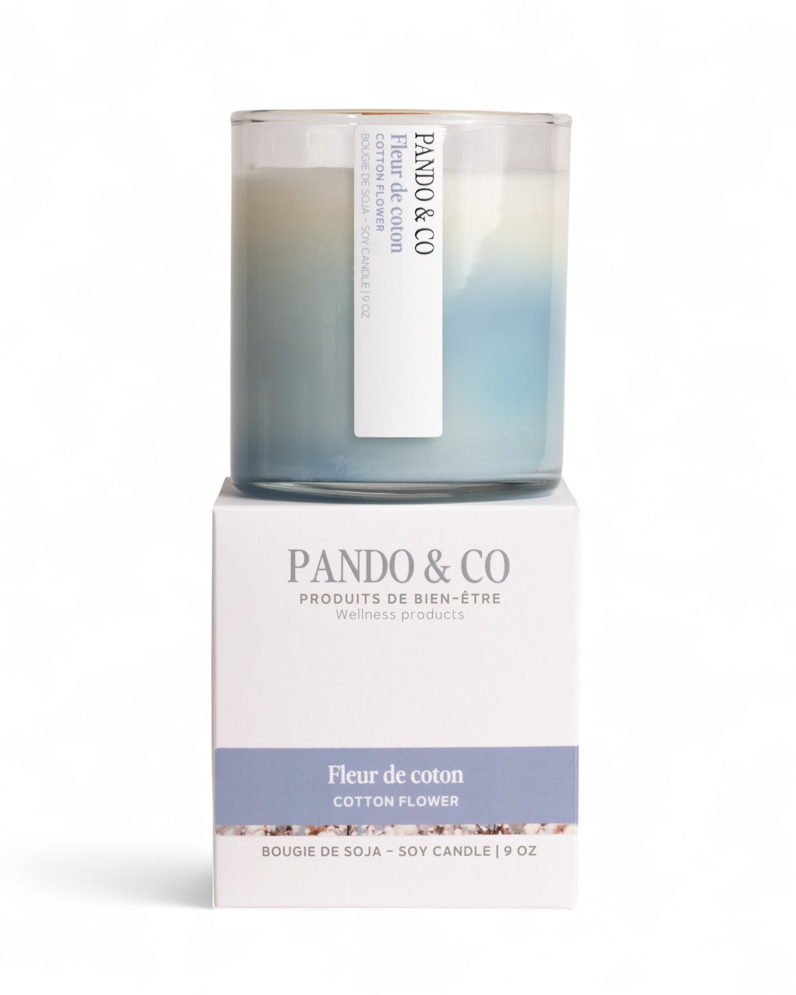 BOUGIE ARTISTE | FLEUR DE COTON - PANDO & CO
