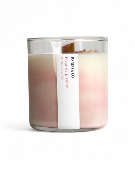 BOUGIE ARTISTE | FLEUR DE PIVOINE - PANDO & CO