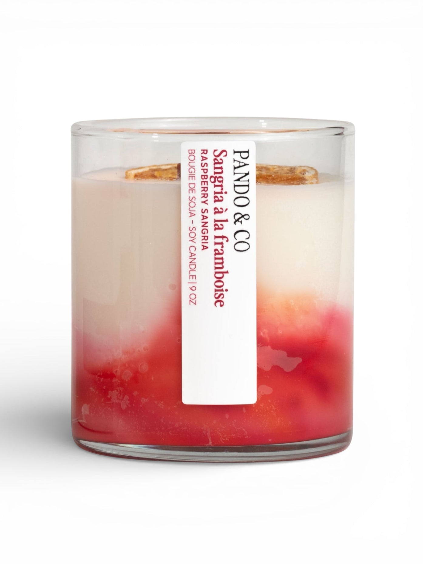 BOUGIE ARTISTE | SANGRIA A LA FRAMBOISE - PANDO ET CO