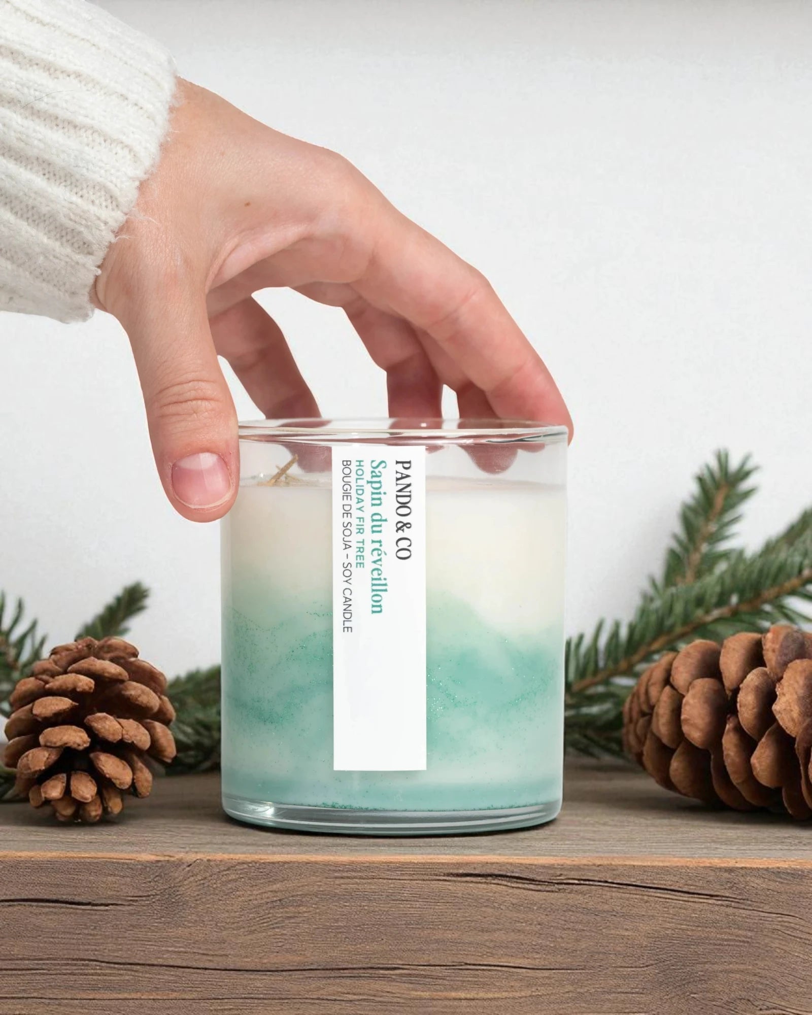 BOUGIE ARTISTE | SAPIN DU RÉVEILLON - PANDO & CO