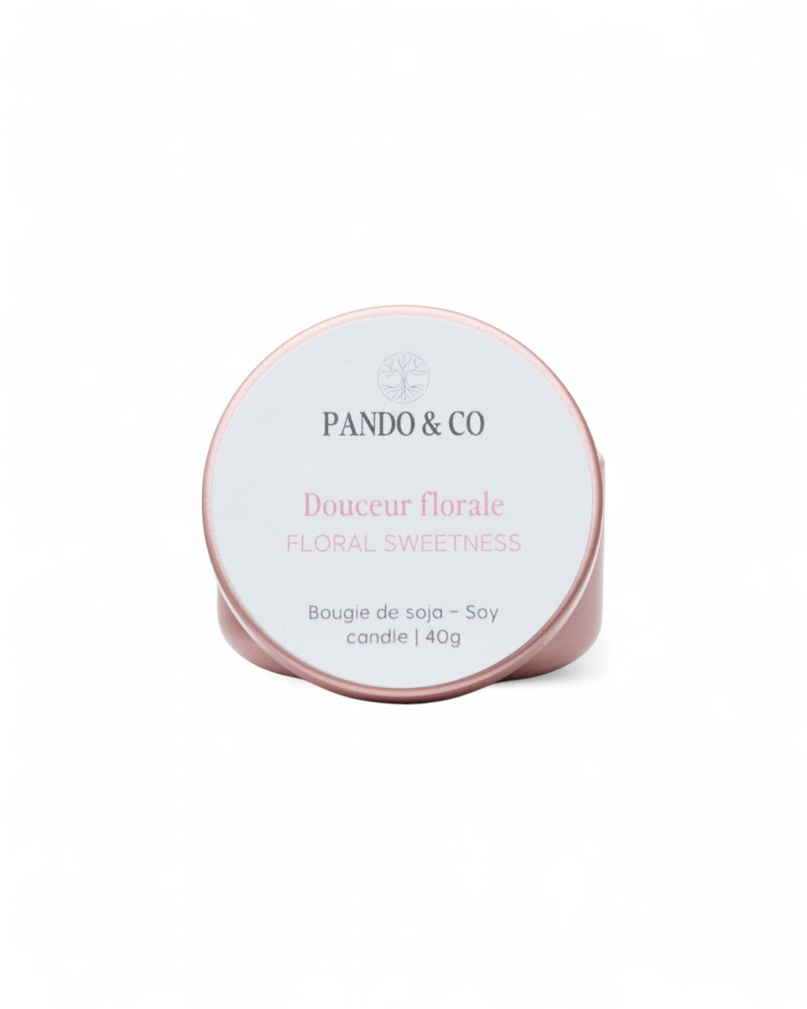 BOUGIE DÉCOUVERTE | DOUCEUR FLORALE - Pando & co