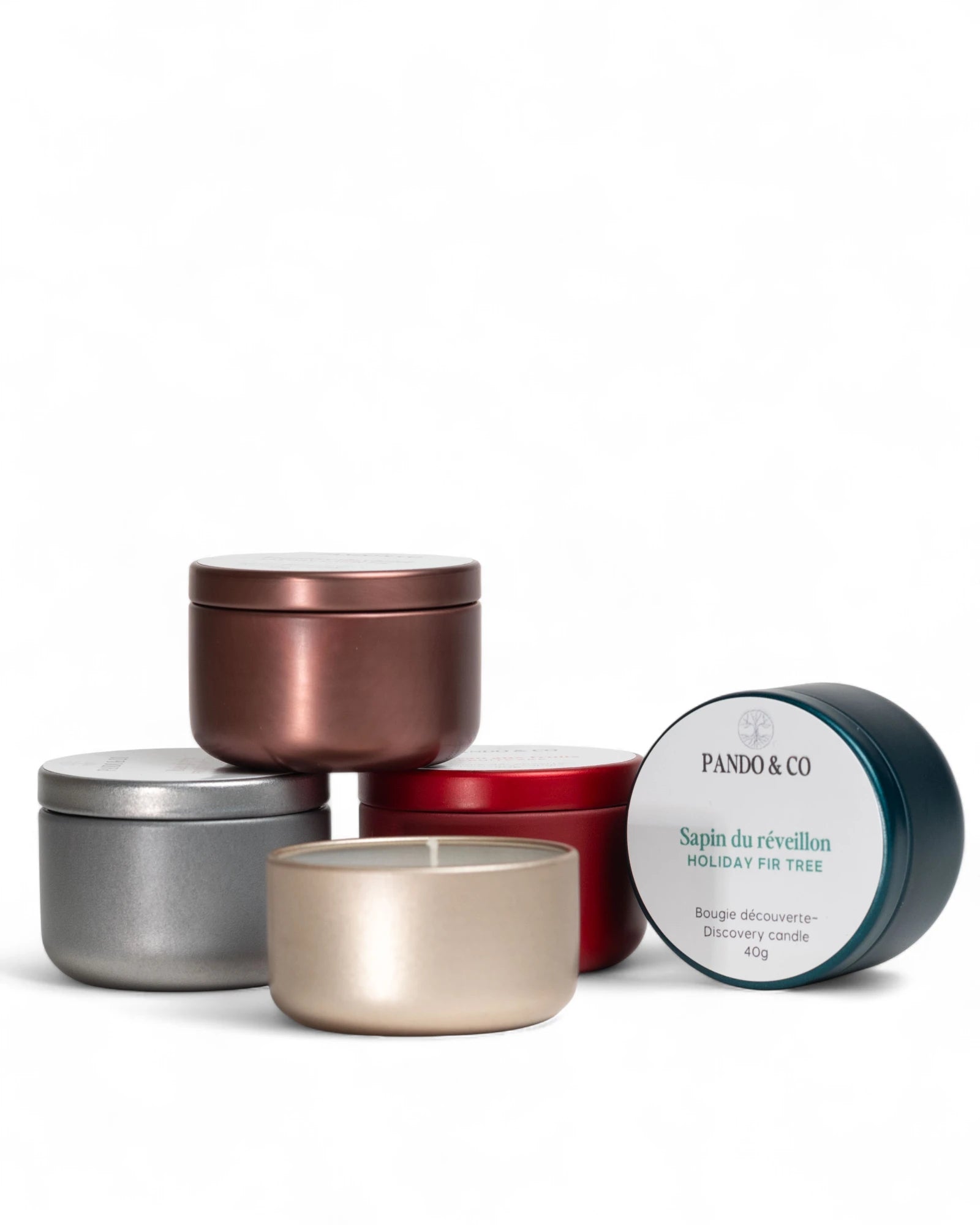 BOUGIE DE SOJA - DÉCOUVERTE 40G | PANDO & CO
