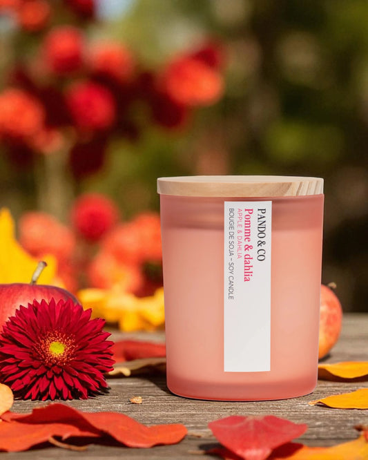 BOUGIE - POMME & DAHLIA | Pando & Co