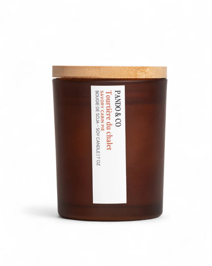 BOUGIE - TOURTIÈRE DU CHALET | PANDO & CO