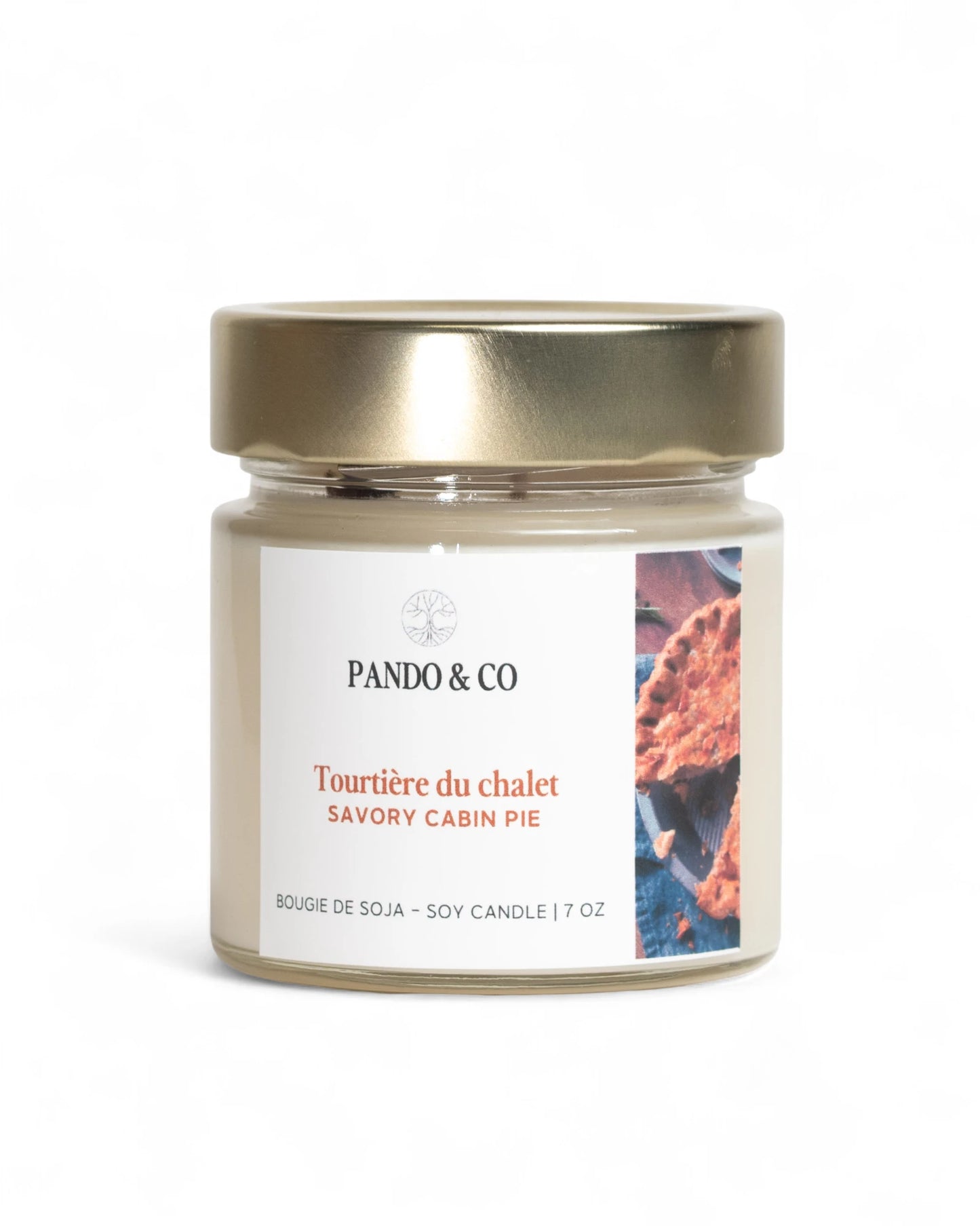 BOUGIE - TOURTIÈRE DU CHALET | PANDO & CO