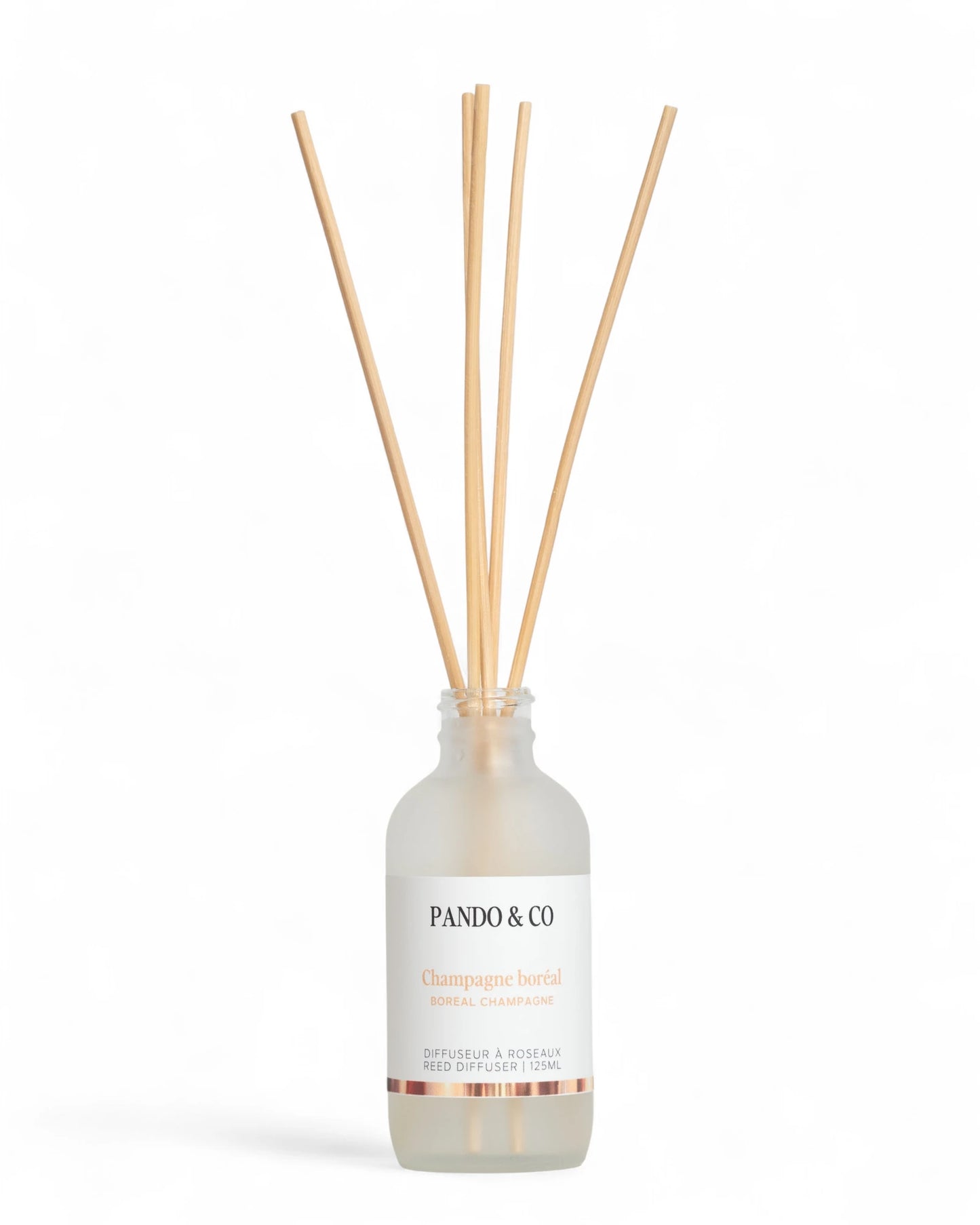 DIFFUSEUR À ROSEAUX - CHAMPAGNE BORÉAL | PANDO & CO