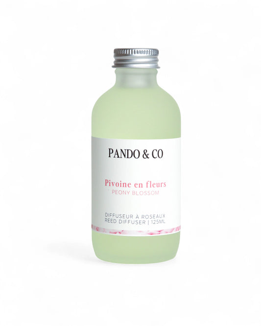 DIFFUSEUR A ROSEAUX - PIVOINE EN FLEURS | PANDO & CO