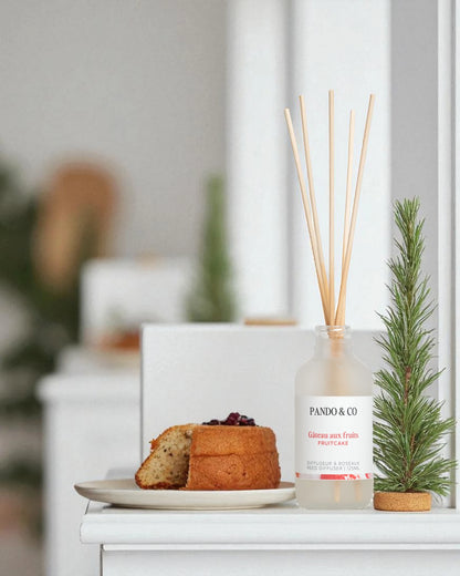 DIFFUSEUR À ROSEAUX - GÂTEAU AUX FRUITS | PANDO & CO