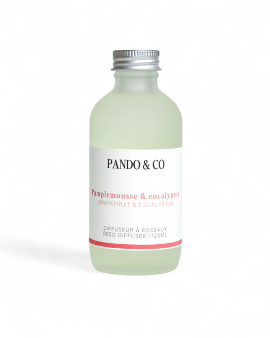 DIFFUSEUR À ROSEAUX | PAMPLEMOUSSE & EUCALYPTUS - PANDO & CO