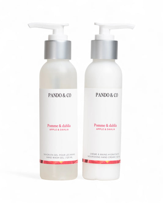 DUO SAVON & CRÈME À MAINS | POMME & DAHLIA