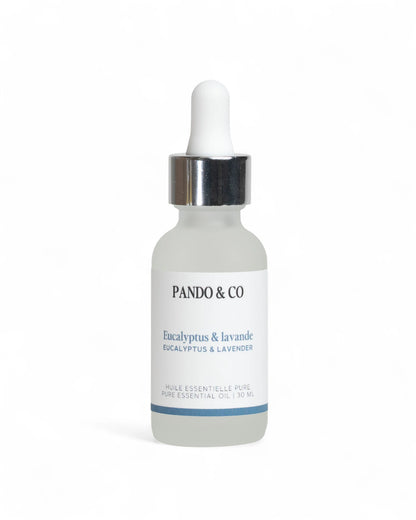 HUILE ESSENTIELLE PURE | EUCALYPTUS & LAVANDE - PANDO & CO