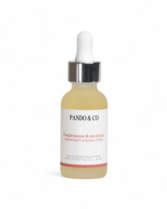 HUILE ESSENTIELLE PURE | PAMPLEMOUSSE & EUCALYPTUS - PANDO & CO