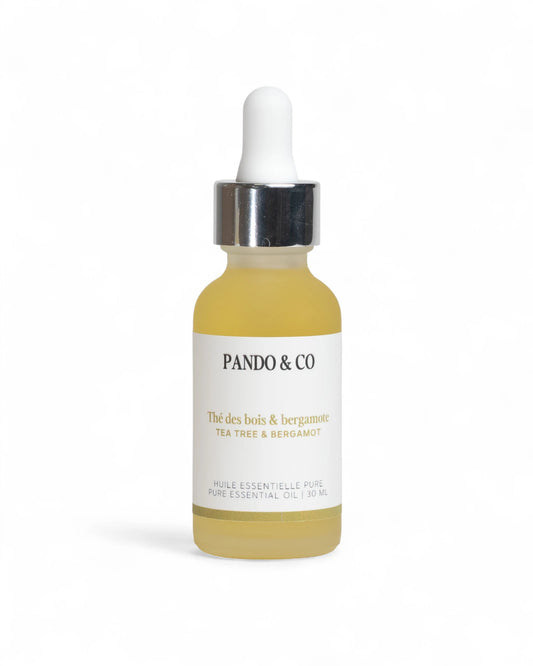 HUILE ESSENTIELLE PURE | THÉ DES BOIS & BERGAMOTE - PANDO & CO
