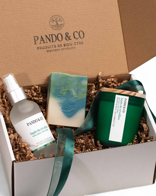 BOÎTE CADEAU - SAPIN DU RÉVEILLON | PANDO & CO