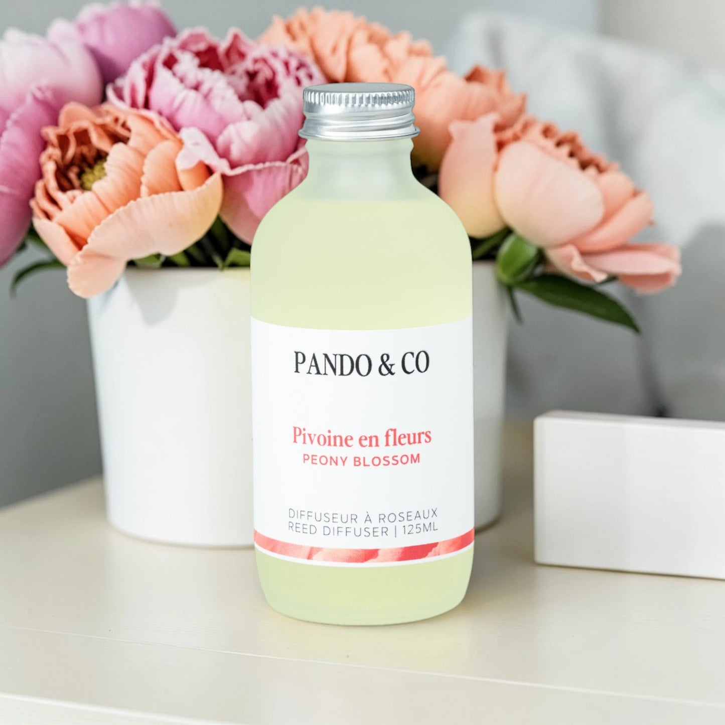 DIFFUSEUR À ROSEAUX | FLEUR DE PIVOINE